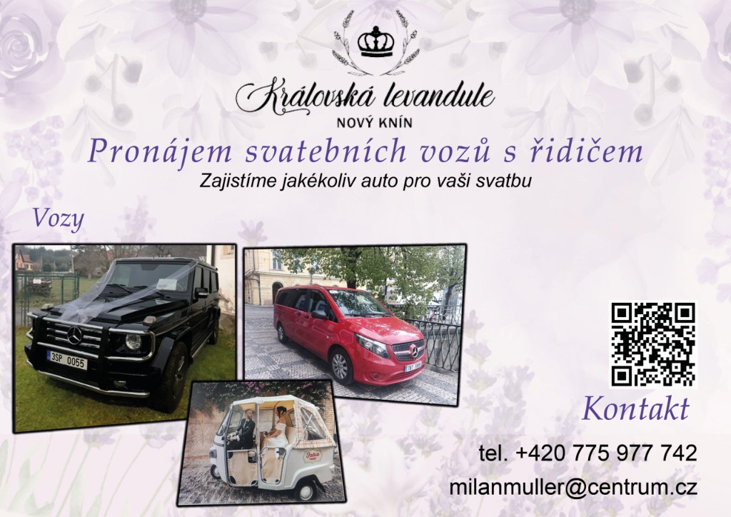 Wedding car hire with driver — vehicle overview